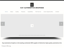 Tablet Screenshot of kayautomotive.com